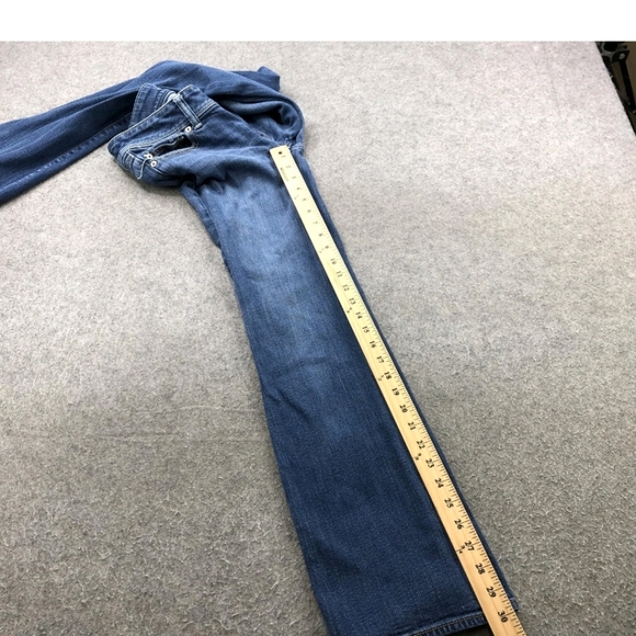 American Eagle Outfitters Women's Medium Wash Bootcut Jeans Exc Pre Owned SZ 6 - Picture 8 of 8